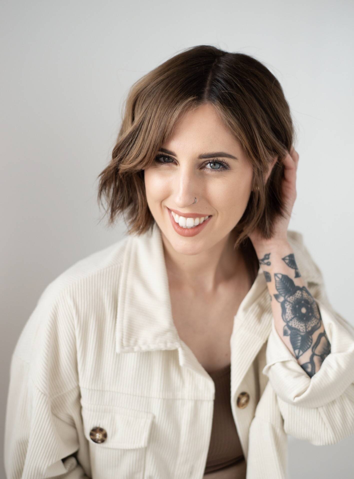 Portrait of hairstylist Samantha Hawley